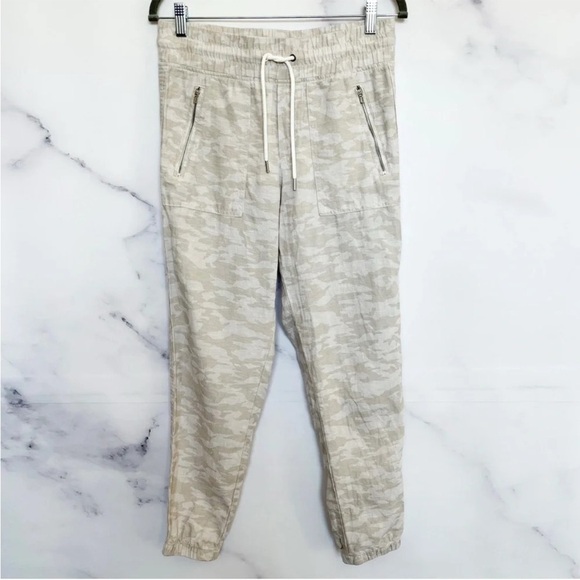 ATHLETA CABO LINEN JOGGER PANTS SIZE 16 - Picture 5 of 13